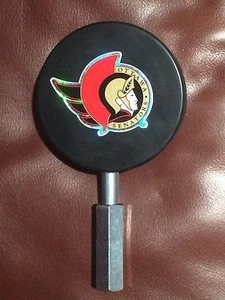 Ottawa Senators NHL Beer Tap Handle Puck Hockey Kegerator Bar Stanley Cup - Picture 1 of 1