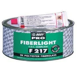 Relleno de fibra de vidrio de poliéster HB Body F217 Firelight 2K 1 litro - Imagen 1 de 4