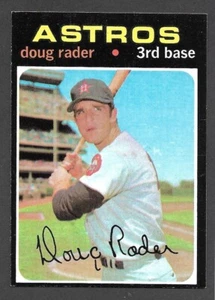 Doug Rader 1971 Topps #425 Houston Astros ex como nuevo A - Imagen 1 de 2