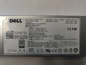 Dell Poweredge Power supply, 0HYYCM D717P-S0 717W - Afbeelding 1 van 2