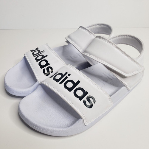 Sandali Adidas Adilette bianco nero donna adulto taglia 5 nuovi FW5360