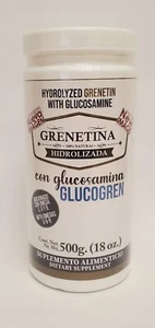Hydrolized Grenetin Grenetina Hidrolizada Glucosamina y Omega 3,6 y 9 500 Grs - Picture 1 of 6