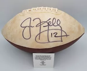 JIM KELLY BUFFALO BILLS HOF QB FIRMADO AUTOGRAFIADO PRO BOWL CERTIFICADO DE AUTENTICIDAD DE FÚTBOL AMERICANO - Imagen 1 de 3