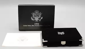 1994 United States Mint Premier Silver Proof Set *Look* FREE SHIPPING - Picture 1 of 3