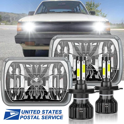 Par de faros LED redondos de haz alto/bajo de 7 pulgadas para Toyota Corolla 1981-1992 Foto 1 de 4