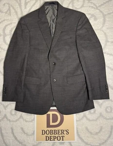 Jos A Bank 1905 Mens Tailered Fit Two Button Blazer Sports Coat Wool Dark Gray - Picture 1 of 14