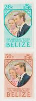 (K168-85) 1973 Belize 2set of royal wedding stamps 26c & 50c (CH)