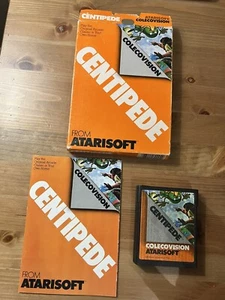 ColecoVision,CENTIPEDE (Complete w/ Manual) CIB - Picture 1 of 7