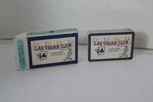 Vintage Las Vegas Club Souvenir Miniature Playing Cards NOS - Bild 1 von 2