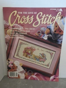 For The Love Of Cross Stitch - September 1993 - 20 projects in this issue - Picture 1 of 3