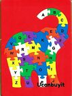 Alphabet ABC's Elephant Reusable Non-Toxic Foam Preschool Puzzle Board Ages 3+ 