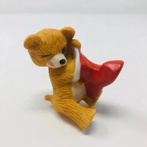 Vintage 1987 Hallmark Keepsake Porcelain Christmas Ornament Cinnamon Bear Series - Picture 1 of 8