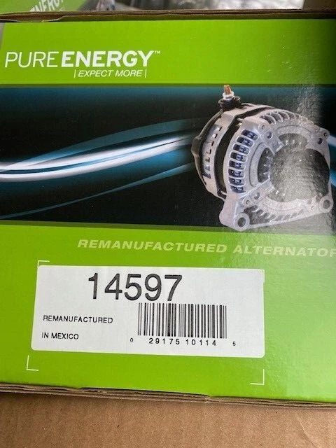 Генератор переменного тока Pure Energy для 1988-1992 Chevrolet C3500 14597 1989 1990 1991 - Изображение 1 из 1