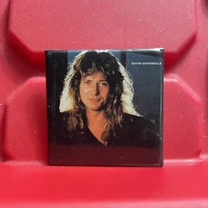 Prendedor Pinback Botón Whitesnake David Coverdale Usado De Colección Años 80 - Imagen 1 de 2