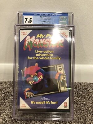 1986 My Pet Monster, A Live Action Australian VHS, CGC Graded 7.5, ￼￼￼￼Rare! - Image 1 of 4