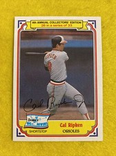 1984 Topps "4th Annual Collectors' Edition Cal Ripken Jr. #26
