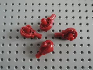 Lego 4 x Technic Gelenk Rotation Drehgelenk 47455 dunkelrot 4774 8102 7702 - Bild 1 von 1