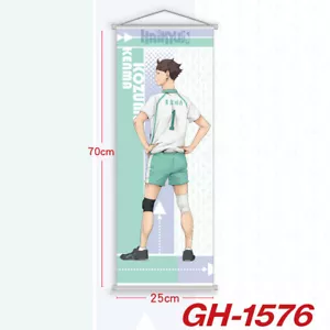 Haikyuu!! Oikawa Tooru Wand Home Scroll Poster Bild aufhängen Wandbild Otaku Geschenk - Bild 1 von 3