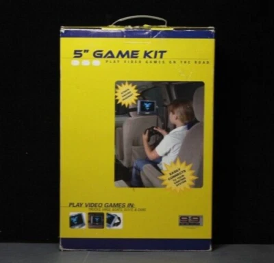 5" LCD Screen PS1 PS2 XBox GameCube Mobile Monitor - works on all consoles! - Image 1 of 4