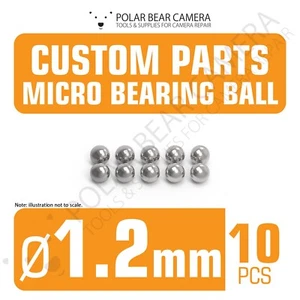 1.2mm Steel Balls for Camera Lenses Aperture Click Ring Repair [10 PCs] UK STOCK - Picture 1 of 2