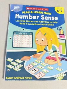 Play and Learn Math: Number Sense : Learning Games and Activities That Help... - Foto 1 di 2