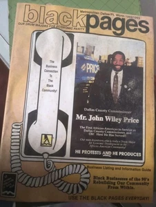 Black Pages Dallas/Fort Worth 1992-1993. 1009 - Bild 1 von 6