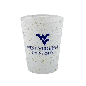 Vaso de chupito 'granito' moteado dorado metálico WVU - Imagen 1 de 1
