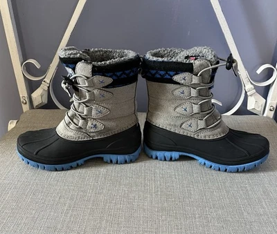 Botas Pac Aisladas RedHead Lucerna Niños Impermeables Gris Nieve Azul ¡Lindas! talla 13 Foto 1 de 4