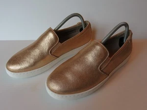NWOT Vionic Size 8.5 Avery Metallic Rose Gold Slip On Comfort Loafer Shoes - Picture 1 of 12