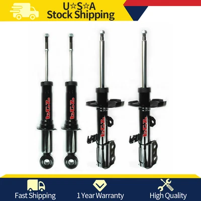 Conjunto de 4 piezas de amortiguadores delanteros y traseros FCS para Toyota Corolla 2003-2008 Foto 1 de 4