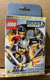 Lego 3348 - Rock Raiders - Mini Heroes Collection - vintage from 2000 - New