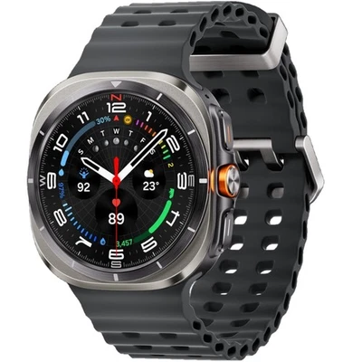 Samsung Galaxy Watch Ultra (2025) L705 47mm LTE Smartwatch titan silber WLAN WOW - Bild 1 von 4