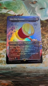 Piko Piko Hammer - Hammer of Nazahn Foil Sonic Hedgehog Secret Lair - Picture 1 of 2