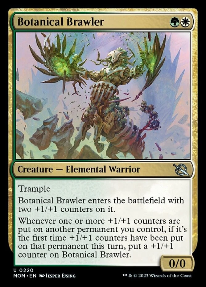 x1 Botanical Brawler - March of the Machines - NM - MTG - Image 1 of 1