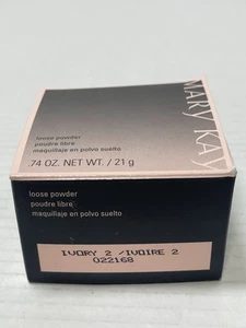 Mary Kay Ivory 2 Loose Powder New in Box 022168 Discontinued Hard To Find - Picture 1 of 3