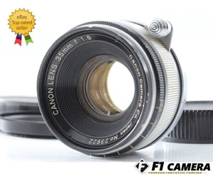 [Exc+5] Canon 35mm F/1.8 Wide Angle MF Lens LTM L39 Leica Screw Mount From JAPAN - Picture 1 of 10