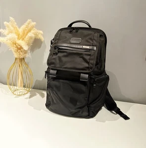 Tumi Alpha 3 Backpack Shoulder Bag Flap Pack Ballistic Nylon 2603174D3 VGC - Picture 1 of 18