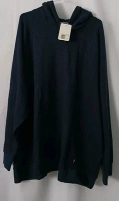 NUEVO Pullover con Capucha Para Hombres Levis Relajado Azul Oscuro 3XL Foto 1 de 4