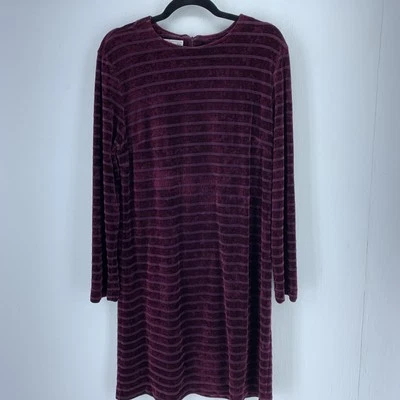 Винтажное бархатное женское платье большой 90-х гранж прихоти темно-фея длинным рукавом - Изображение 1 из 4