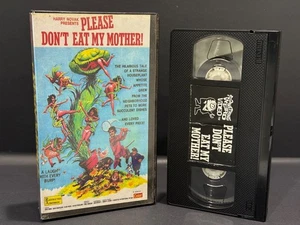 Please Don't Eat My Mother SOMETHING WEIRD VIDEO VHS AKA Hungry Pets AKA Glump! - Foto 1 di 3
