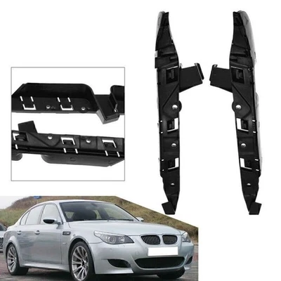 2x Front Bumper Bracket For BMW 5 Series E60 525i 528i 530i 535i 545i 2007-2011 Foto 1 de 4