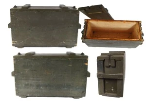 Schweizer Armee Munitionskiste KMV37 Holzkiste Transportkiste Werkzeugbox - Bild 1 von 5