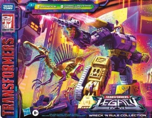 TRANSFORMERS LEGACY WRECK ‘N RULE DELUXE COMIC UNIVERSE IMPACTOR AND SPINDLE - Bild 1 von 11