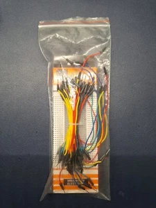 MB102 Solderless Breadboard 830 punkte für arduino kit + 65 jumper drähte großha - Bild 1 von 8