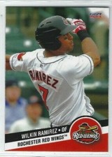 2014 Rochester Red Wings (Triple-A Minnesota Twins) Wilkin Ramirez