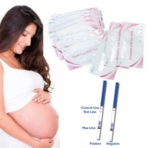 5/10/20Pcs Private LH Ovulation Test Strip Predictor Fertility Kit Stick USA - Picture 1 of 13