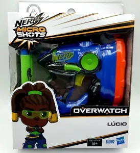 Nerf Microshots Overwatch Lucio NEW - UK SELLER - Picture 1 of 1