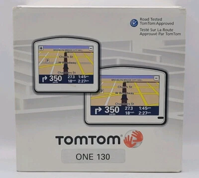 TomTom ONE 130 3.5-Inch Portable GPS Navigator Tested Works - Image 1 of 4