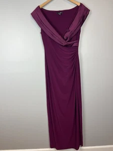 Lauren Ralph Lauren Off Shoulder Full Length Gown Size 12 NWT Evening Bridesmaid - Picture 1 of 15