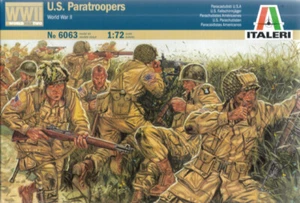 Paracaidistas Italeri 1/72 (20 mm) Segunda Guerra Mundial de Estados Unidos - Imagen 1 de 1